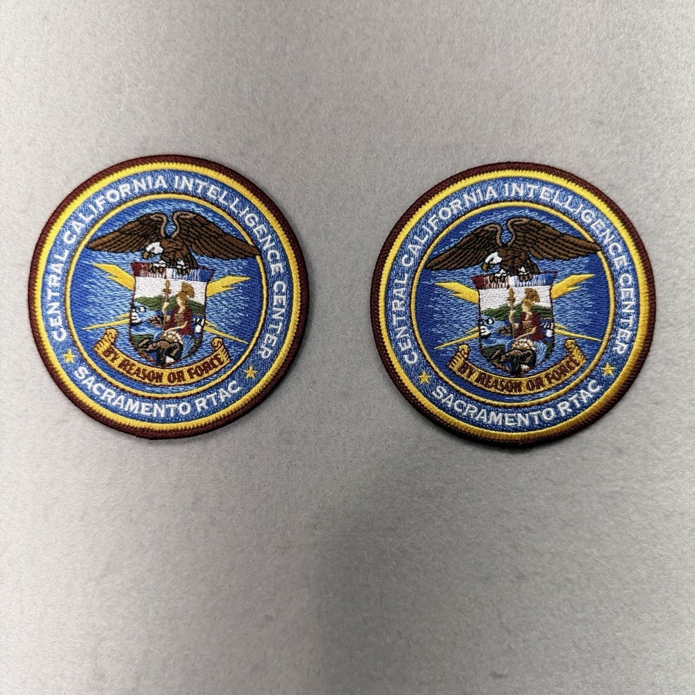 Vintage‎ Central California Intelligence Center Sacramento RTAC Embroidered